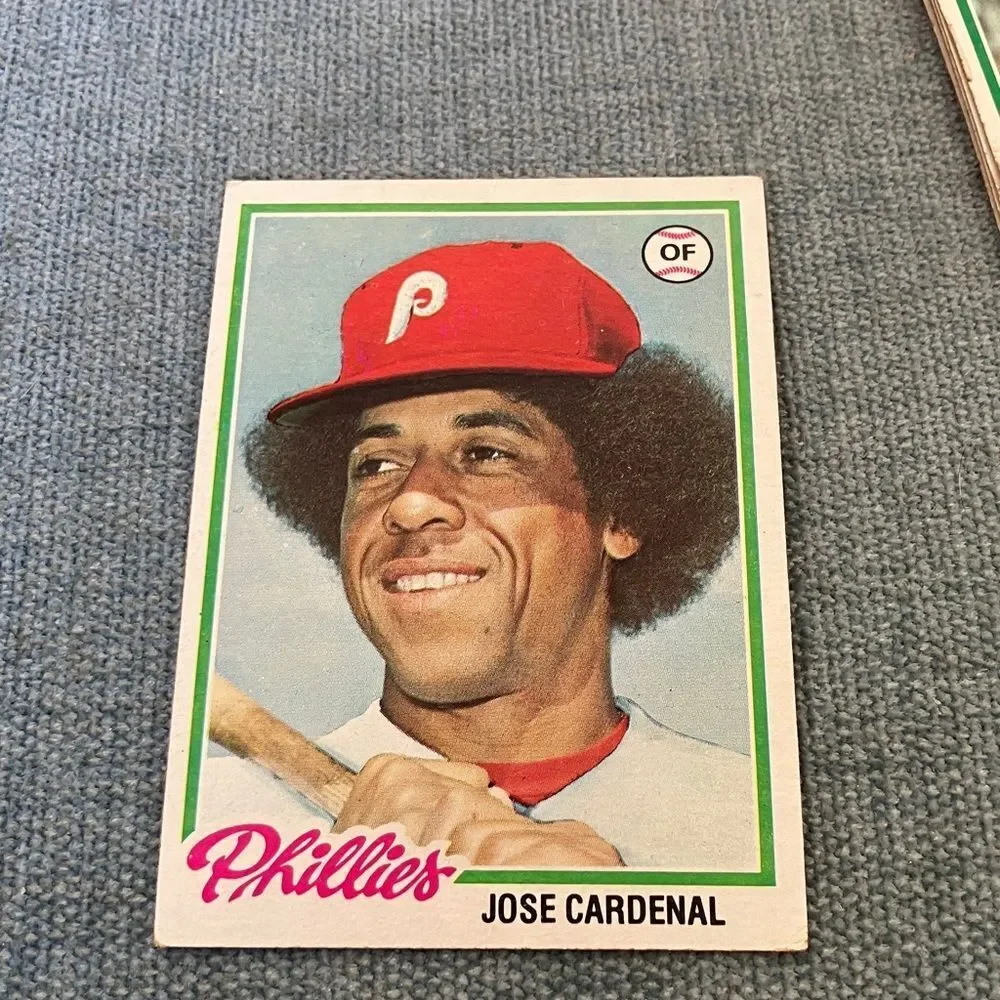 1978 Topps Philadelphia Phillies Baseball Card Trading Card